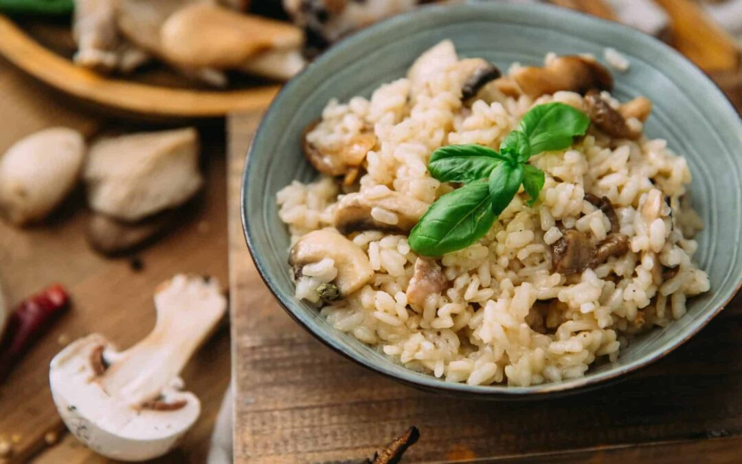This Week In The Kitchen: Sterling Vineyards Mushroom Risotto