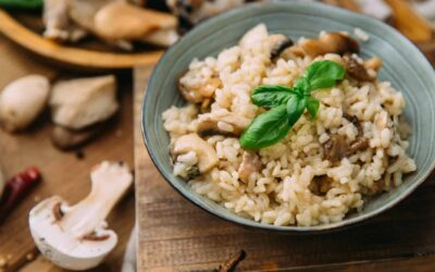 This Week In The Kitchen: Sterling Vineyards Mushroom Risotto