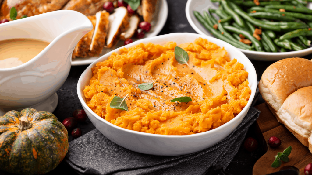 Sweet Potatoes and Turkey