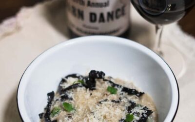 This Week in the Kitchen: Mushroom Risotto by Tank Garage Winery