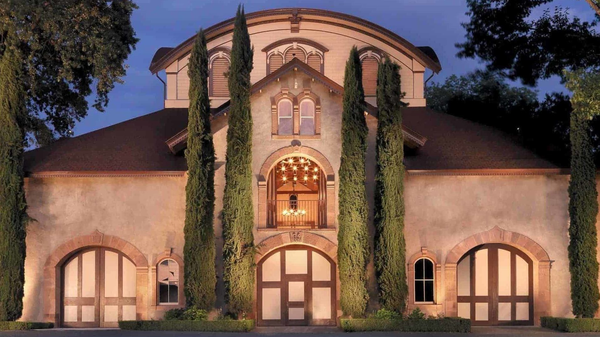 charles krug winery exterior building