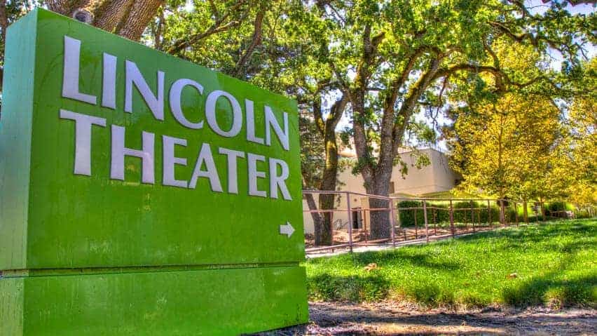 lincoln theater sign