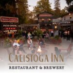 calistoga inn facade with calistoga inn logo