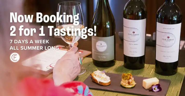 Now Booking 2 For 1 Tastings