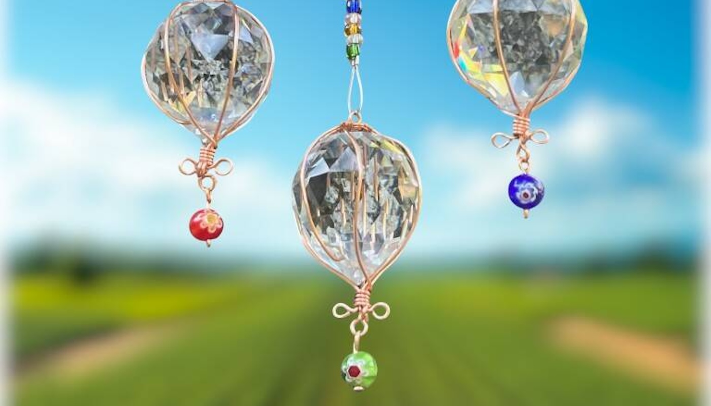 hot air balloon suncatchers