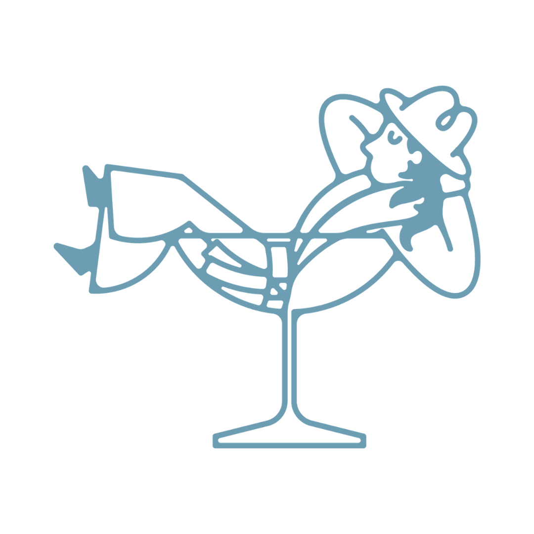 unwind weekend bathrobe bar crawl logo