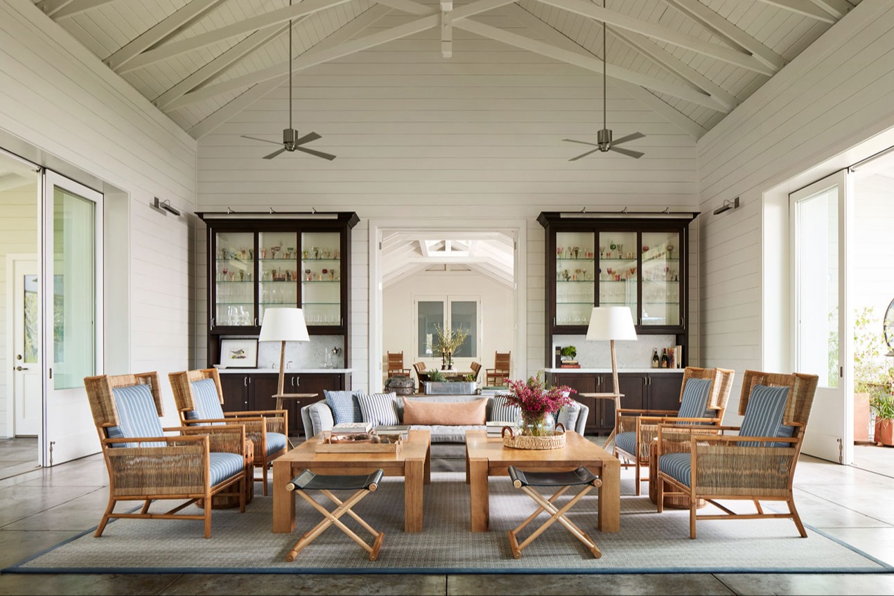 tasting room with seating