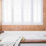 individual woman in mineral bath